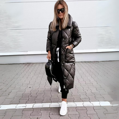 Charlotte | Gevoerde lange parka