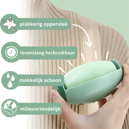 Pluis roller™ - Herbruikbare roller voor een snelle reiniging