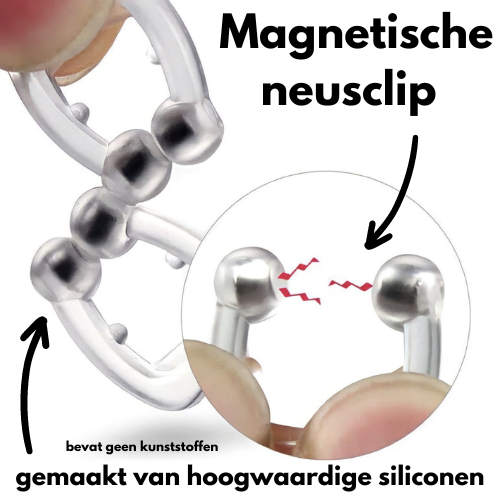Snurk Stopper™ - anti-snurk neusclip voor een rustige nacht