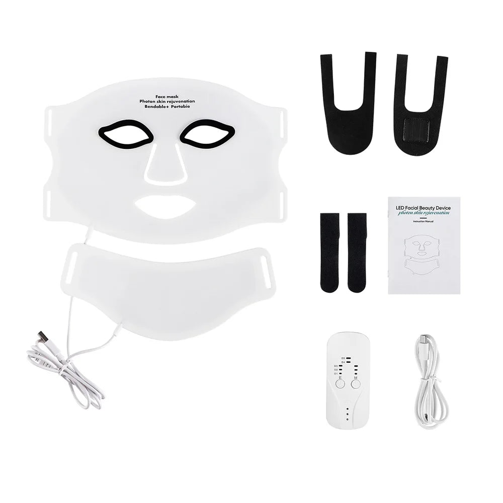 LED Gezichtsmasker - verminder acne en rimpels