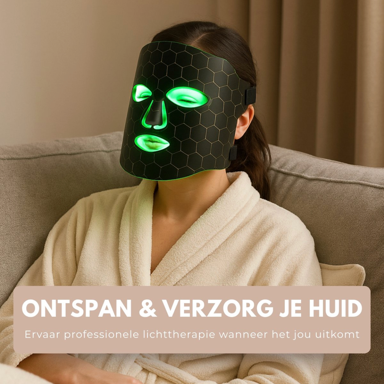 LED Gezichtsmasker - verminder acne en rimpels
