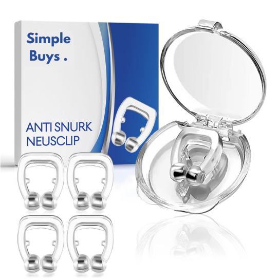 Snurk Stopper™ - anti-snurk neusclip voor een rustige nacht