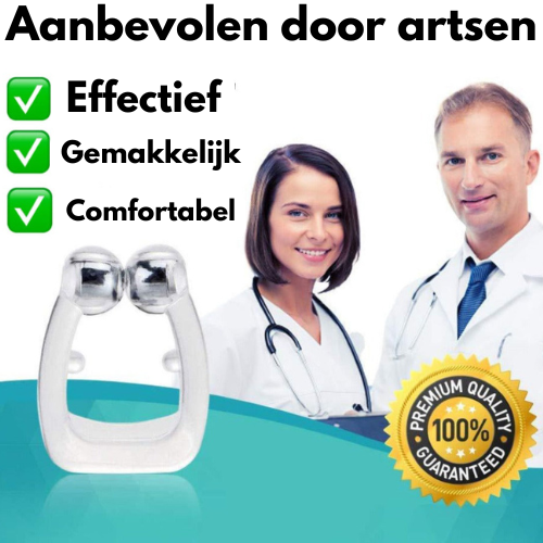 Snurk Stopper™ - anti-snurk neusclip voor een rustige nacht