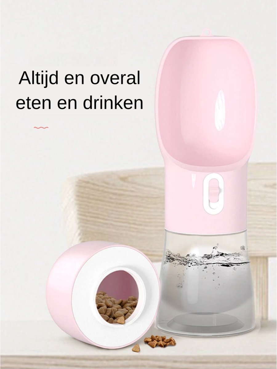Voedselfles deluxe™ | Drink én voerfles voor honden