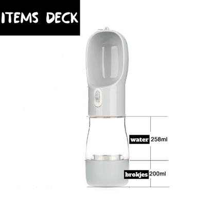 Voedselfles deluxe™ | Drink én voerfles voor honden